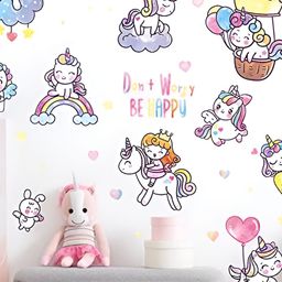 Asian royal Blue & Pink Printed Self-Adhesive Wall Sticker-image-71
