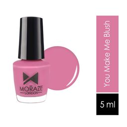 Moraze Women Pink Paint Your Own Rainbow Nail Polish- You Make Me Blush-image-2
