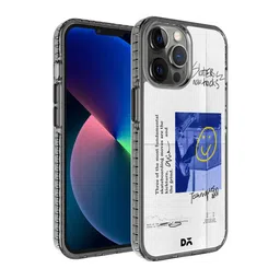 DailyObjects White The Fundamentals Stride 2.0 iPhone 12 Pro Max Back Case image 1