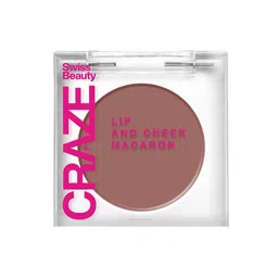 SWISS BEAUTY Craze Lip & Cheek Macaron With Vitamin E & Olive Oil - Macron-41