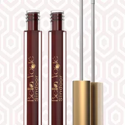 Bella Voste Set Of 2 Matt Finish Liquid Sindoor - 4ml -Maroon-12
