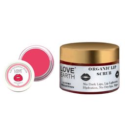 LOVE EARTH Set of Organic Lip Scrub - 30 g & Vitamin C Lip Sleeping Mask - 8 g-27