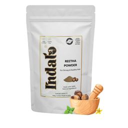 INDALO Natural Reetha Powder for Strong & Healthy Hair - 100 g-49