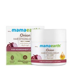 Mamaearth Onion Hair Styling Cream with Redensyl 100 g-55