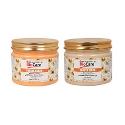 BEAUCODE BIOCARE Set of Papaya Face Cream & Mask - 500 g each-98