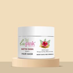 La Pink Methi Dana 8-in-1 Hair Mask for Hair Fall Control & Hair Growth - 200g-54