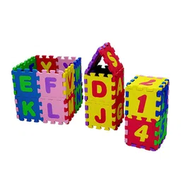 MUREN Kids Mini Alphabet & Number Floor Foam Play Mat-49