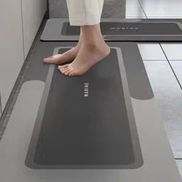 DeoxysRubber Kitchen Mats for Floor Set of 2 Pcs-33
