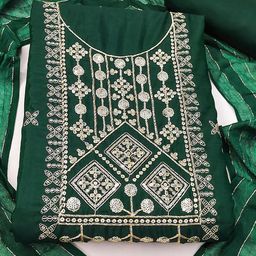 KALINI Embroidered Unstitched Dress Material-image-84