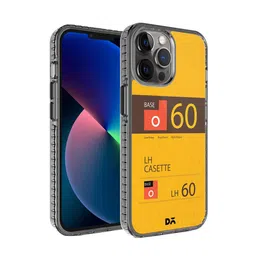 DailyObjects Transparent & Yellow Printed iPhone 12 Pro Max Back Case Cover-5