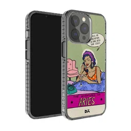 DailyObjects Aries Printed iPhone 14 Pro Max Super Slim Back Case-15
