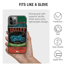 DailyObjects Multi-Coloured Bullet Matchbox Printed iPhone 12 Pro Max Phone Case image 2