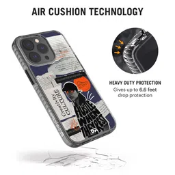 DailyObjects Hustle When They Rest Printed iPhone 13 Pro Max Super Slim Back Case image 3