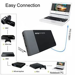 Etzin USB 3.0 Game Capture Card 4K30, Game Link Raw Ezcap 4K HDMI Video Capture Live Streaming Record 4K 30 FPS HDMI Capture Card 321-(EPL-819HVC) image 3