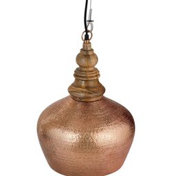 Fabindia Dhaani Textured Hammered Medium Pendant Style Ceiling Lamp image 3