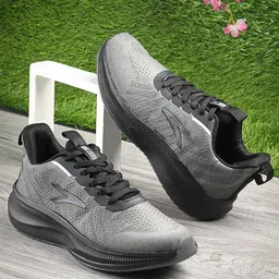 Action Men Running Non-Marking Lace-Ups Shoes-18