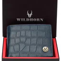 WildHorn Men Textured Leather Two Fold Wallet-image-58