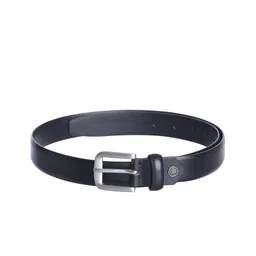 Kara Men Black Solid Leather Belt-image-17