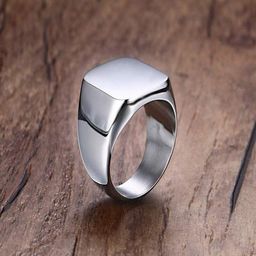 UNIVERSITY TRENDZ Men Silver-Plated Finger Ring-19