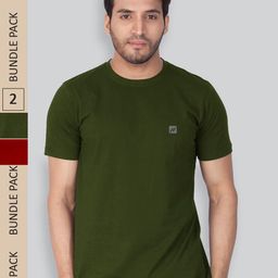 LUX NITRO Pack Of 2 Round Neck Lounge T-shirts-image-92