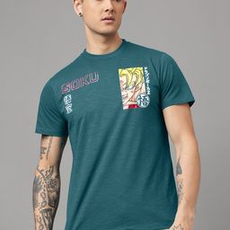 Free Authority Dragon Ball Z Printed Cotton T-Shirt-image-24
