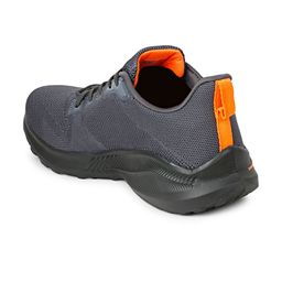 JQR Men RAINBOW Grey Mesh Running Shoes image 4