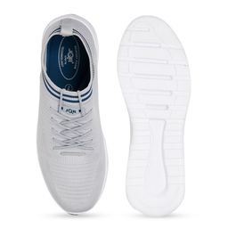 JQR Men MOJ 401 Grey Mesh Running Shoes image 5