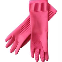RBGIIT Pink Koren Anti Slip Cleaning Gloves-image-91