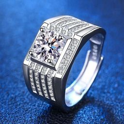 MYKI Men Silver Plated Stainless Steel Finger Ring-image-18