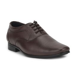 Liberty Men Brown Solid Formal Derbys-image-72