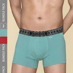 XYXX Pack Of 2 Cotton Trunk XYTRNK2PCKN610-32