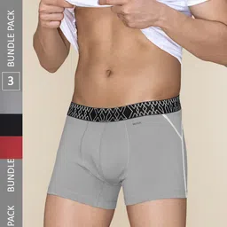 XYXX Pack Of 3 Ultrasoft Cotton Trunk XYTRNK3PCKN874-picture-14