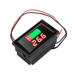 Red 72V Dual Display Automatic Identification Waterproof Voltage Meter image 1