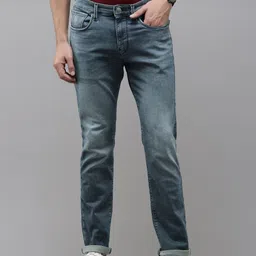 U.S. Polo Assn. Denim Co. Men Slim Fit Light Fade Stretchable Mid-Rise Jeans-image-54