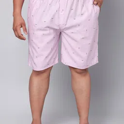 URBAN SCOTTISH Plus Size Printed Pure Cotton Boxer USBX163-image-72