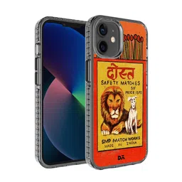 DailyObjects Orange & Yellow Dost Matchbox Phone 12 Mini Stride 2.0 Case Cover-22