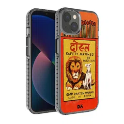 DailyObjects Orange & Red Printed Dost Matchbox Stride 2.0 iPhone 13 Mini Phone Case-5