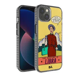 DailyObjects Yellow & Brown Stride Printed iPhone 13 Mini Phone Case-16