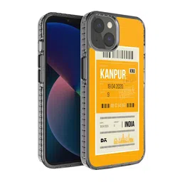 DailyObjects Yellow & White Printed Kanpur City iPhone 13 Mini Phone Case-96