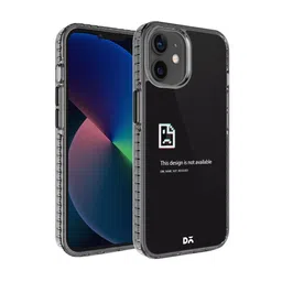 DailyObjects Black Printed iPhone 12 Mini Back Case-11