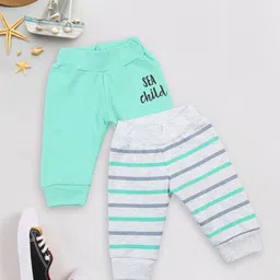 MeeMee Kids Boys Set Of 2 Striped Lounge Pants-22