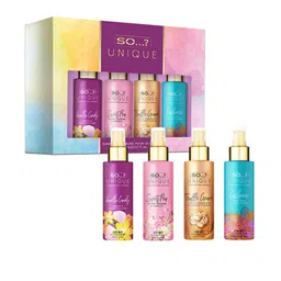SO Women Set of 4 Unique Mini Body Mist - 50 ml each image 1