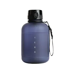 TEGO Navy Blue & Black Single Tritan Printed Water Bottle-picture-23