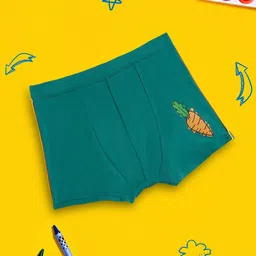 XY Life Boys Scribbles Carrot Dark Green InellSoft Tencel Modal Trunks-image-31