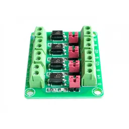 PC817 4 CH Optocoupler Isolation Module image 2