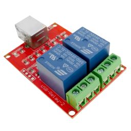 5V 2 Channel USB Relay Module PC Control Intelligent Relay Module Arduino & Raspberry Pi Compatible For Home Automation, Industrial Control - RS39945V 2 Channel USB Relay Module PC Control Intelligent Relay Module Arduino & Raspberry Pi Compatible For Home Automation, Industrial Control - RS3994 image 4