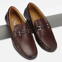 Louis Philippe Men Leather Formal Loafers-picture-43
