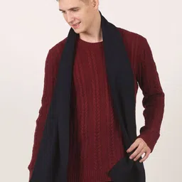 Cazzano Men Checked Acrylic Mufflers-image-4