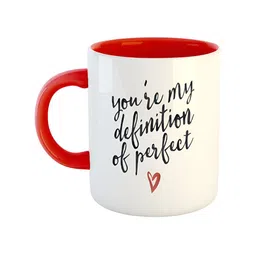 ARTBUG Red Printed Ceramic Glossy Mug-10