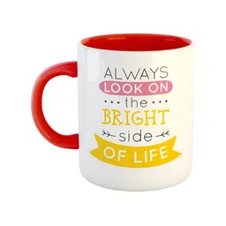 ARTBUG Red & White Printed Ceramic Glossy Mug 350 ml-image-50